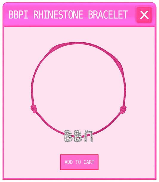 BBPi Rhinestone Bracelet