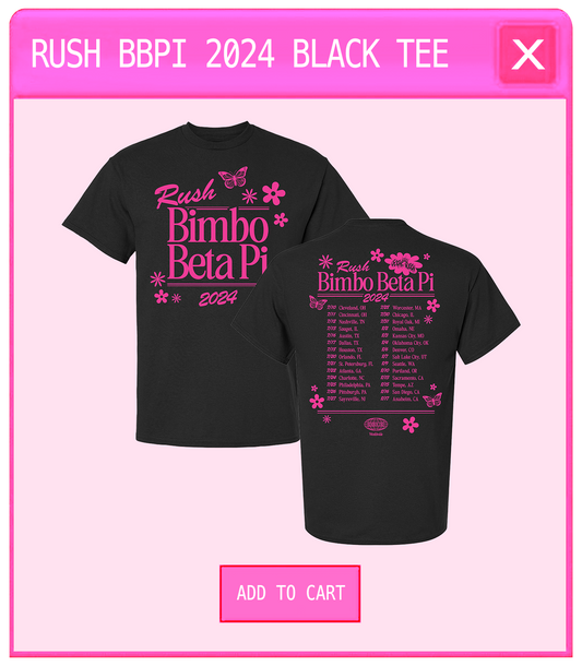 Rush BBPi 2024 Black Tee