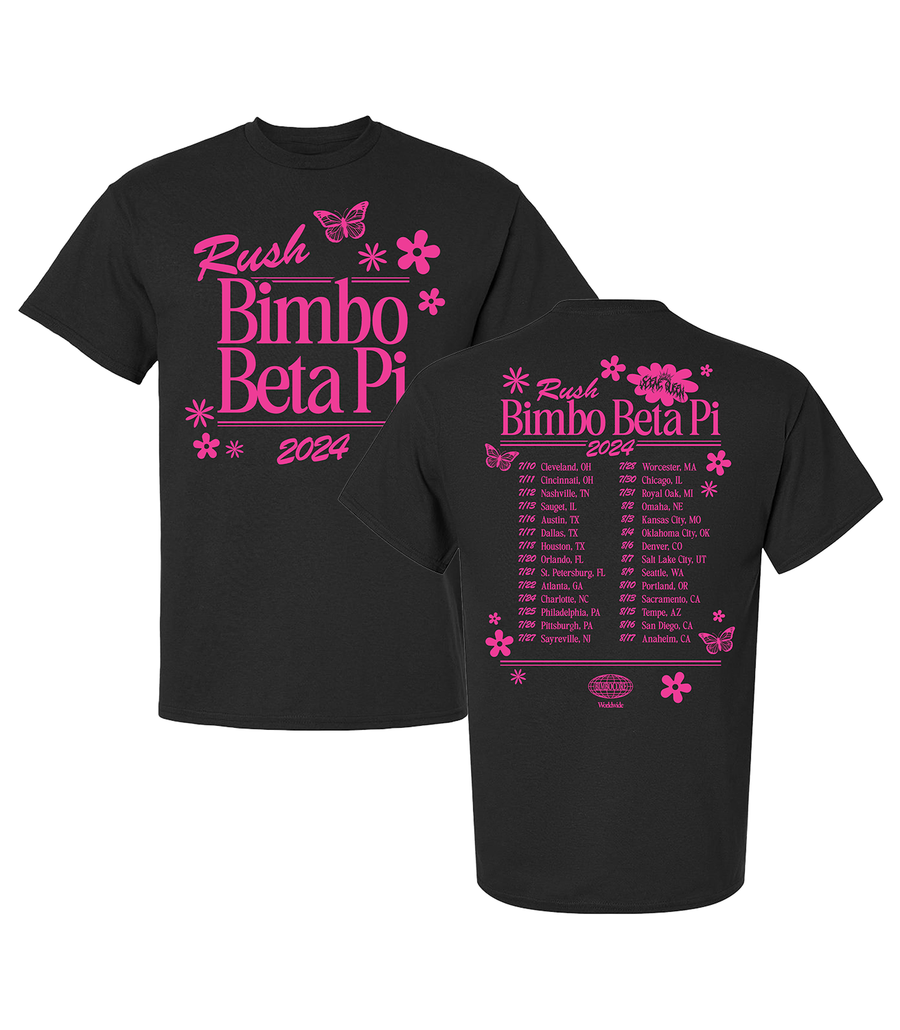 Rush BBPi 2024 Black Tee