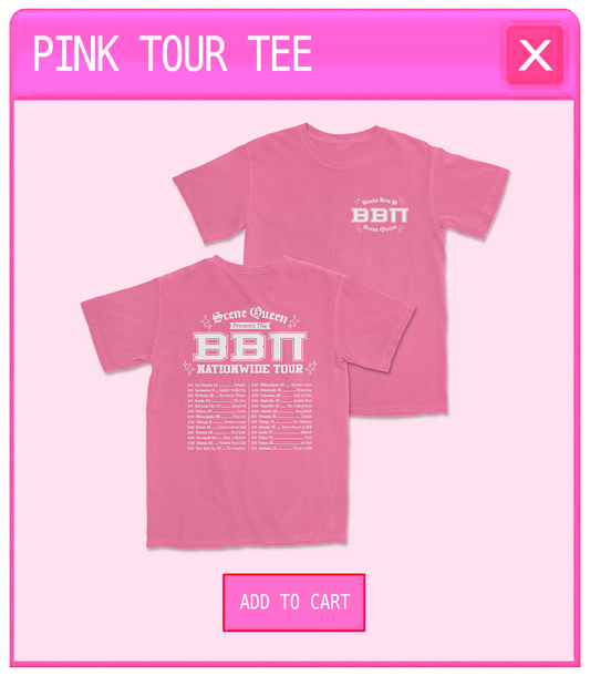 Pink Tour Tee