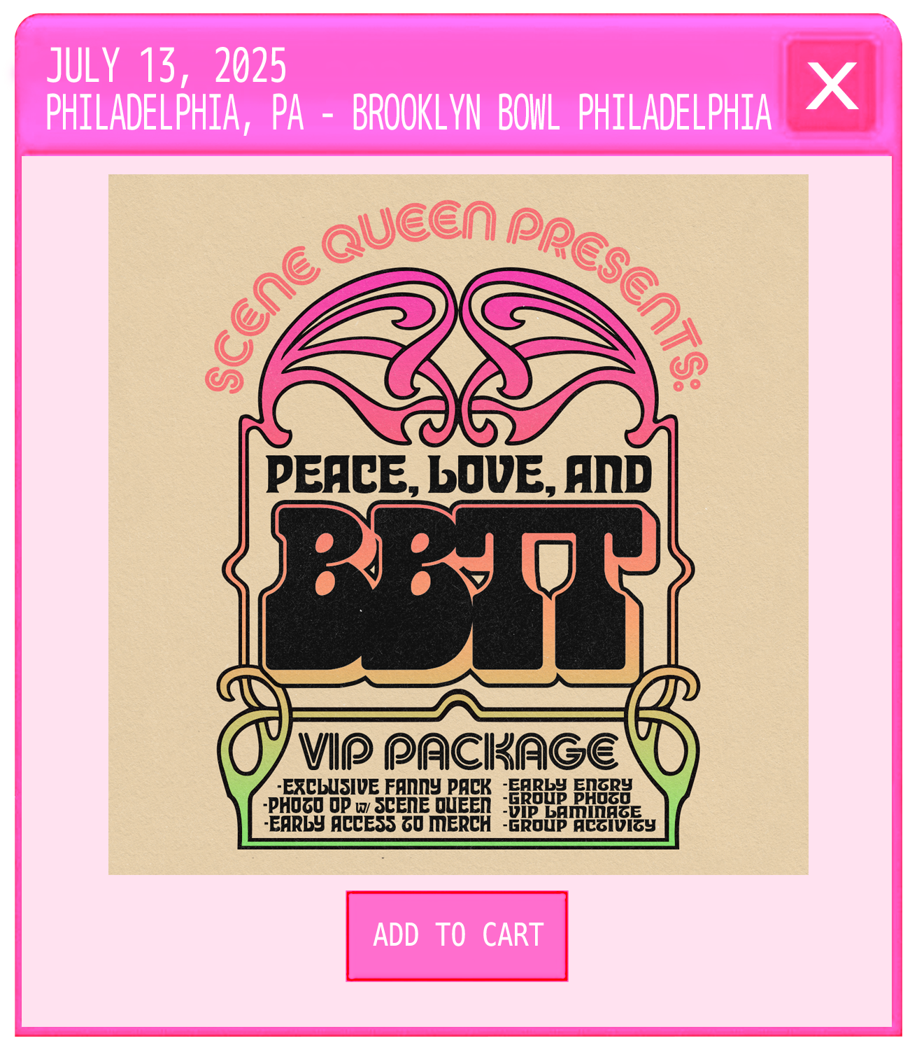 July 13, 2025 - Philadelphia, PA at Brooklyn Bowl Philadelphia