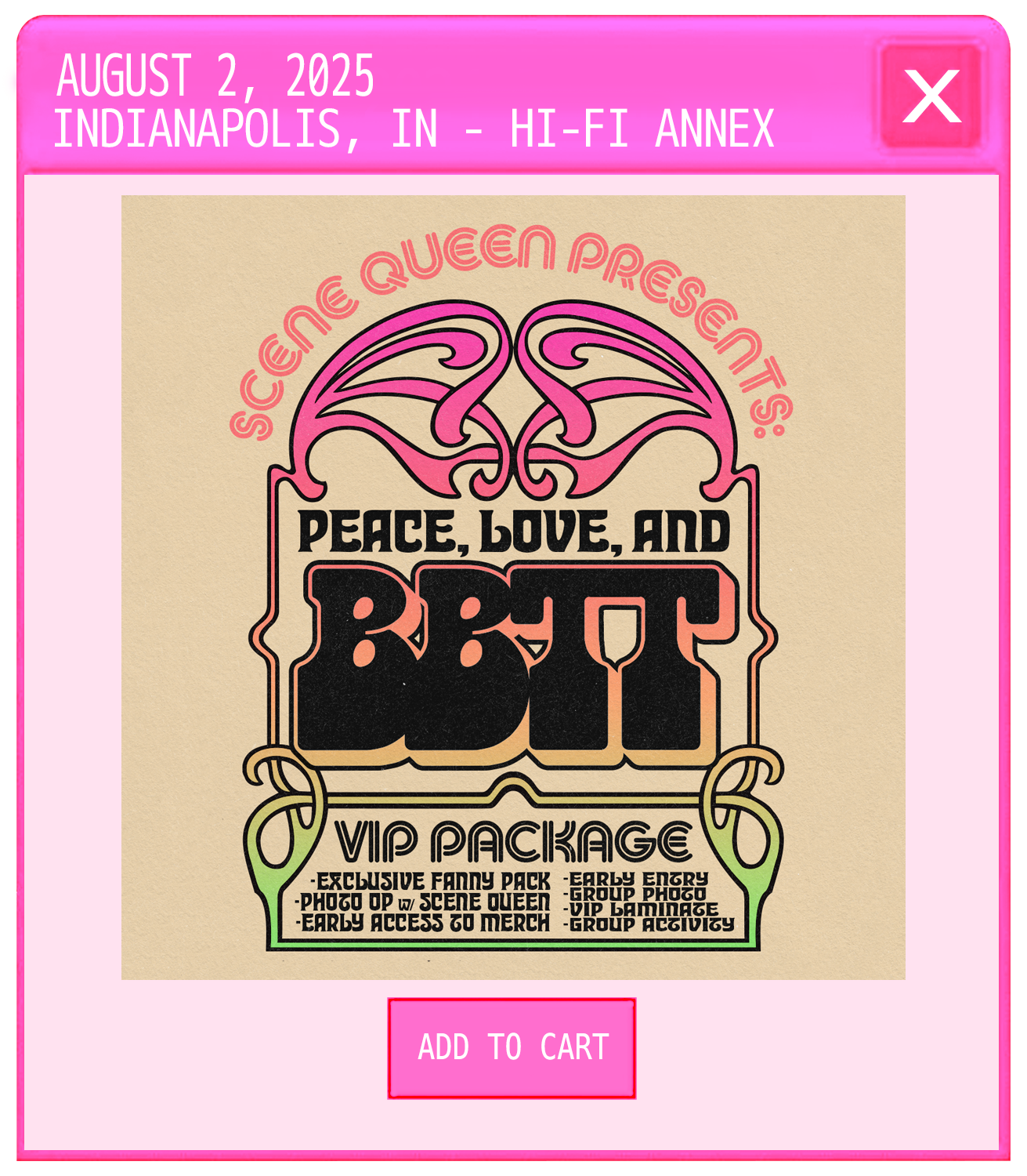 August 2, 2025 - Indianapolis, IN at HI-FI Annex